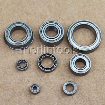 ID 6.0mm x OD10,12,13,15~22mm Metal Deep Groove Radial Ball Bearing select size