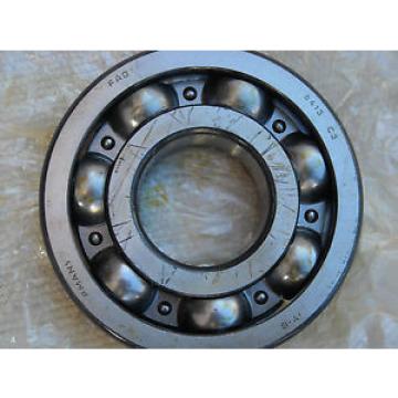 FAG OPEN RADIAL BALL BEARING SIZE 6413 KUGELLAGER - 65X160X37 MM