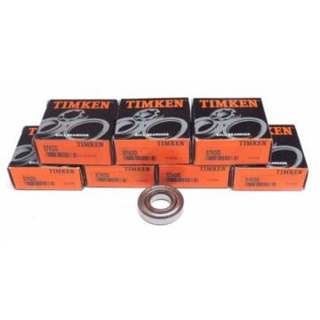 LOT OF 7 TIMKEN S7KDD DEEP GROOVE RADIAL BALL BEARINGS