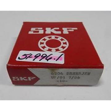 SKF RADIAL BALL BEARING 6206 2RSNRJEM NIB