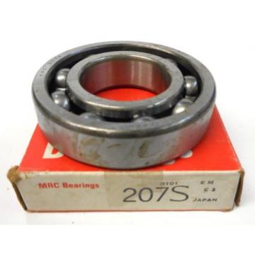 TRW MRC RADIAL DEEP GROVE BALL BEARING, 207S, 207 S, 35 X 72 X 17 MM, C0, OPEN