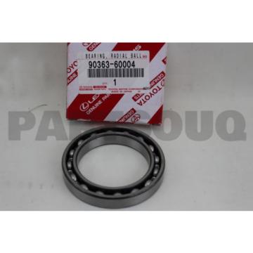 9036360004 Genuine Toyota BEARING, RADIAL BALL 90363-60004