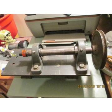 PILLOW BEARINGS W SLEEVES 1&#034;  MOTOR POWER JIG JUST ADD MOTOR