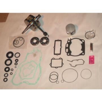 YAMAHA YZ 125 ENGINE REBUILD KIT GASKET BEARINGS PISTON CRANKSHAFT 1997 MOTOR 97