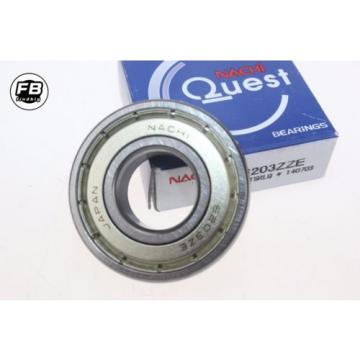 1pcs Nachi Ball Bearing 6203-ZZE 17x40x12mm Electric Motor High Quality Bearing