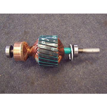 Armature and Bearings for GE DC motor cat-no D274, mod 5BPA56KAG19B