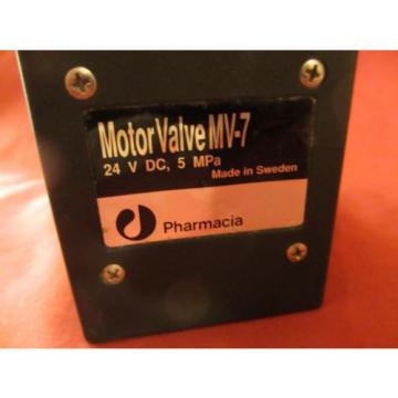 Pharmacia LKB MV-7, Motor Valve 24 VDC 5 Mpa