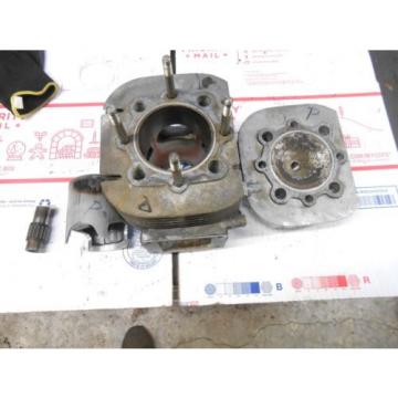 1977 Yamaha GP 440 snowmobile MOTOR PARTS: PTO-JUG-HEAD-PISTON-PIN-BEARING