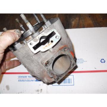 SKIDOO-ROTAX-BOMBARDIER TYPE 582 MOTOR PARTS: MAG side JUG-PISTON- pin- bearing