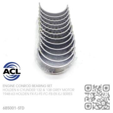 ACL CONROD BEARING SET STANDARD SIZE 6 CYL 138 GREY MOTOR [HOLDEN FB-EK-EJ]