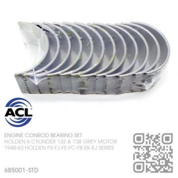 ACL CONROD BEARING SET STANDARD SIZE 6 CYL 138 GREY MOTOR [HOLDEN FB-EK-EJ]