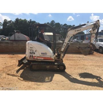 2007 Bobcat 325 TH-2 Mini Excavator Diesel Rubber Track Bob Cat Excavator