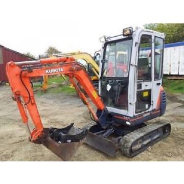 KUBOTA KX41-2S MINI EXCAVATOR PARTS MANUAL