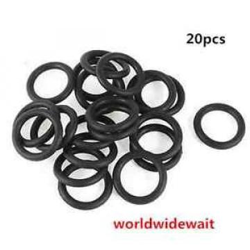 20Pcs 67mm x 1.5mm Black Rubber Oil Seal O Rings Gaskets Grommets