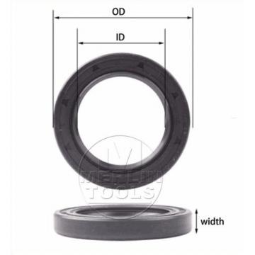 Select Size ID 5 - 11mm TC Double Lip Rubber Rotary Shaft Oil Seal with Spring