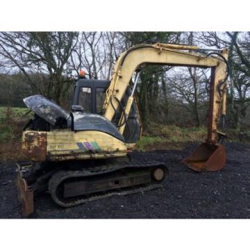 Sumitomo SH60 JCB Js70 Digger Excavator Dismantling !!! hydraulic Pump !!!