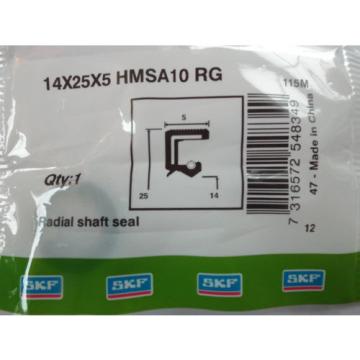 Oil Seal SKF 14x25x5mm Double Lip R23/TC