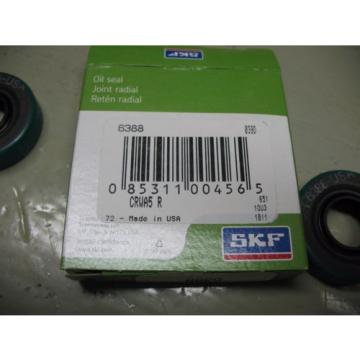 SKF OIL SEALS (2)  6388   MIB