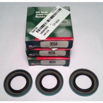 -Lot of 3- CR Chicago Rawhide 9934 Oil Seal (NEW) (DB6)
