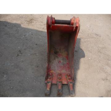 Excavator digger trench narrow digging bucket 10&#034; wide, on 40mm pins, Inc Vat
