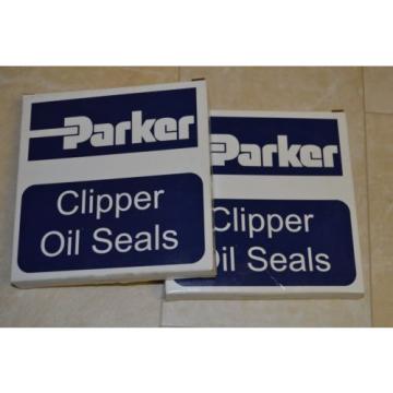 PARKER (LOT OF 2) CLIPPER OIL SEALS - 7146 - H1L5 - 1QTR15  NEW - FREE SHIPPING!