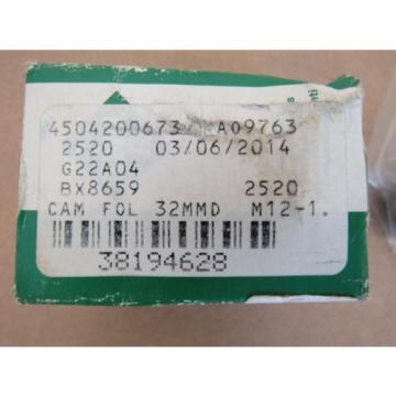 INA KRV32-X-PP CAM FOLLOWER 32MMD M12-1 ROLLING BEARING KRV32XPP MADE IN GERMANY