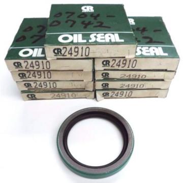 LOT OF 9 NIB CHICAGO RAWHIDE 24910 OIL SEALS 2.5X3.251X.438INCH SINGLE LIP