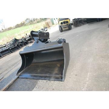 Heavy Duty Hydraulic Tilt Bucket (2 cyl) for 10 - 14 Tonne Excavator Digger