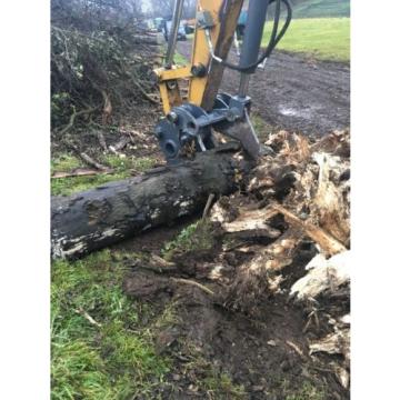 13 Ton Excavator Tree Stump Shear - Root Shear Root Harvester  CAT JCB KOMATSU