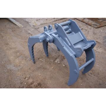 2-4 ton excavator grapple to suit Harford safe lock hitches Takeuchi Kubota etc