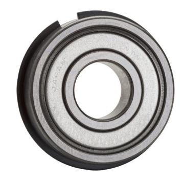 60/32ZZNR, Single Row Radial Ball Bearing - Double Shielded w/ Snap Ring