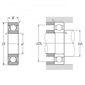 6000HVZZ, Single Row Radial Ball Bearing - Double Shielded