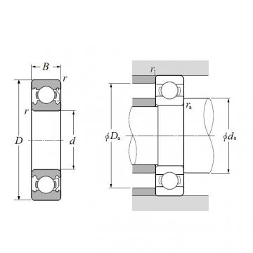 6000ZC3, Single Row Radial Ball Bearing - Single Shielded