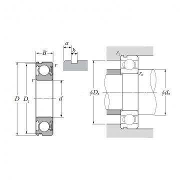 6002LLHNC3, Single Row Radial Ball Bearing - Double Sealed (Light Contact Seal), Snap Ring Groove