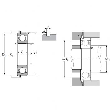 6003NR, Single Row Radial Ball Bearing - Open Type w/ Snap Ring