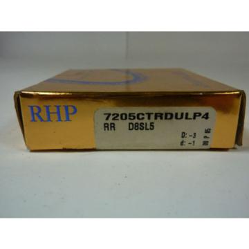 RHP 7205CTRDULP4 Super Precision Ball Bearing ! NEW !