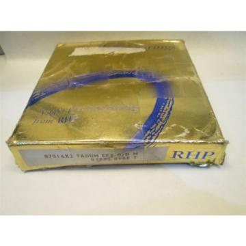 RHP Bearing B7016X2TAUMEP7 O/D M 04P92 BORE T