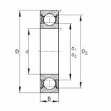 FAG Deep groove ball bearings - 6002-2Z