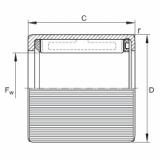 FAG Drawn cup roller clutches - HF0812-R