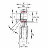 FAG Rod ends - GIKPSR5-PS