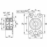 FAG Angular contact ball bearing units - ZKLR0828-2Z