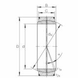 FAG Radial spherical plain bearings - GE8-DO