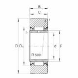 FAG Yoke type track rollers - NA22/6-2RSR