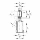 FAG Rod ends - GIL15-DO