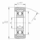 FAG Track rollers - KLRU08X28X11-2Z