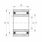 FAG Needle roller bearings - NAO12X24X13-XL