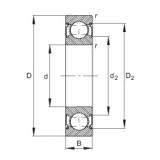 FAG Deep groove ball bearings - 6000-C-2Z