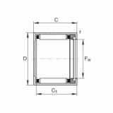 FAG Drawn cup needle roller bearings with closed end - BK1414-RS