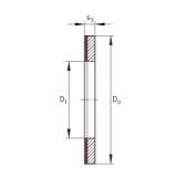 FAG Thrust washers - EGW10-E40-B