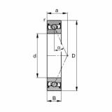 FAG Spindellager - HCS7003-E-T-P4S